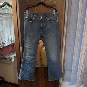 Lucky Brand Women's Medium Blue Flare Jeans